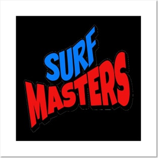 Surf Masters , Hello Summer Vintage Funny Surfer Riding Surf Surfing Lover Gifts Posters and Art